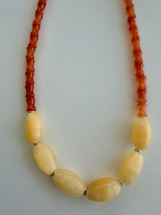 Amber Sunset Necklace