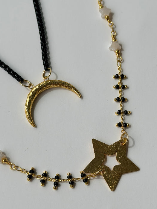 Stella Noir Necklace