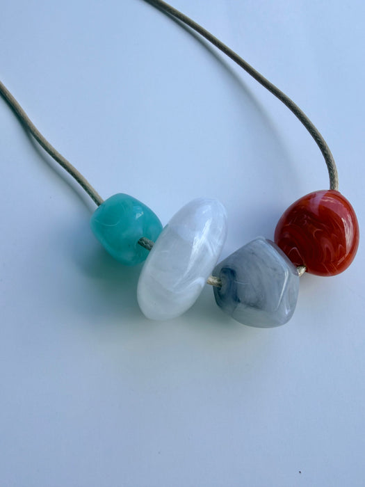 Mosaico Cord Necklace
