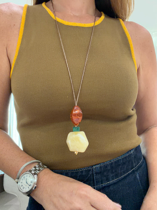 Amber Ember Necklace