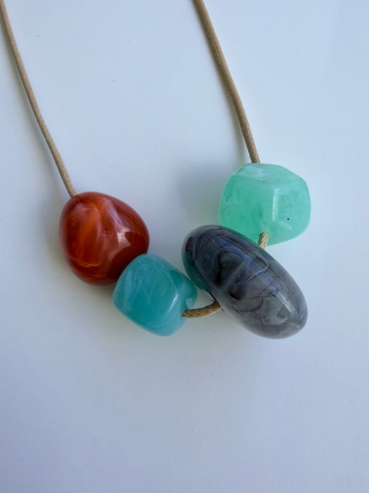 Mosaico Cord Necklace