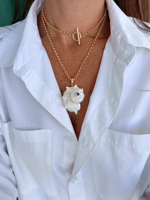 Aurora Shell Necklace