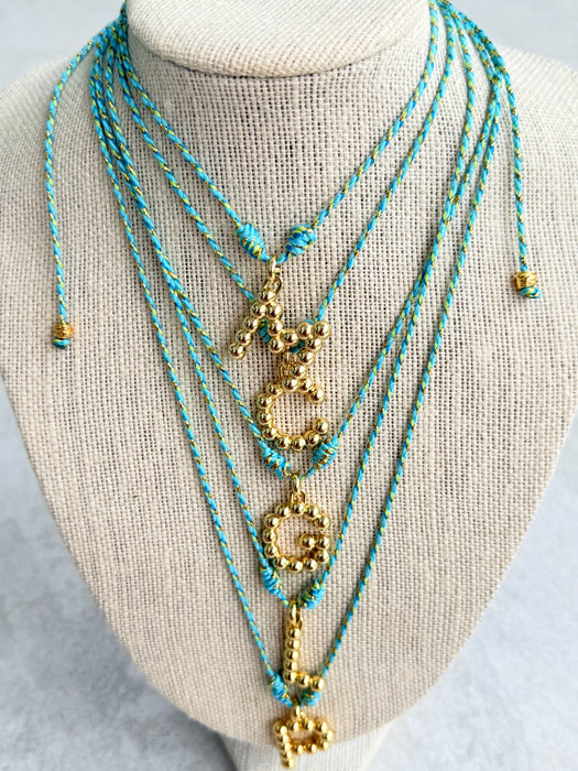 Golden Letter Necklace