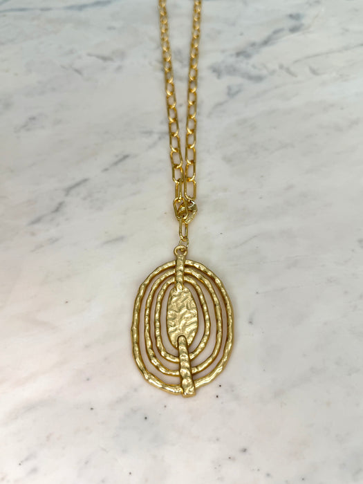 Golden Sun Necklace