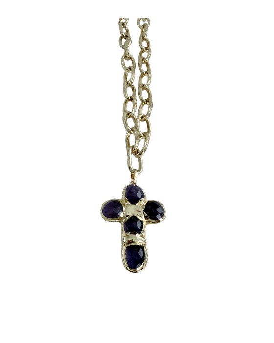 Eterna Cross Necklace