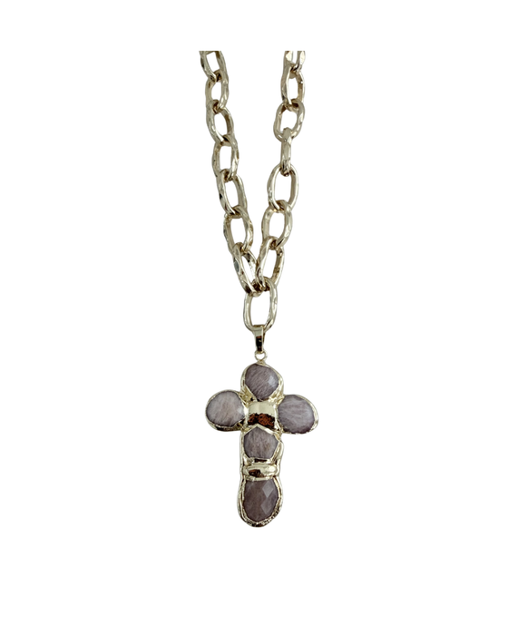 Eterna Cross Necklace