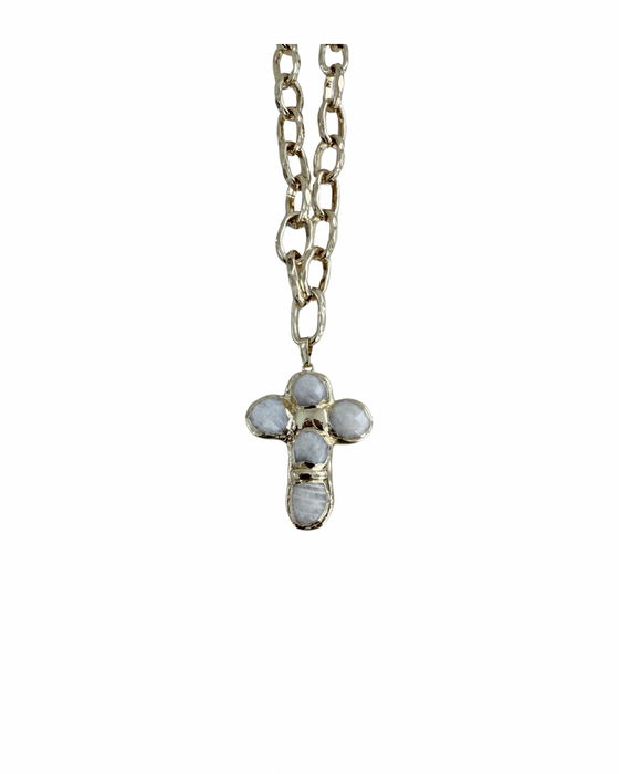 Eterna Cross Necklace